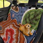 Australian Aboriginal Art Print Pet Car Back Seat Cover