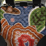 Australian Aboriginal Art Print Pet Car Back Seat Cover