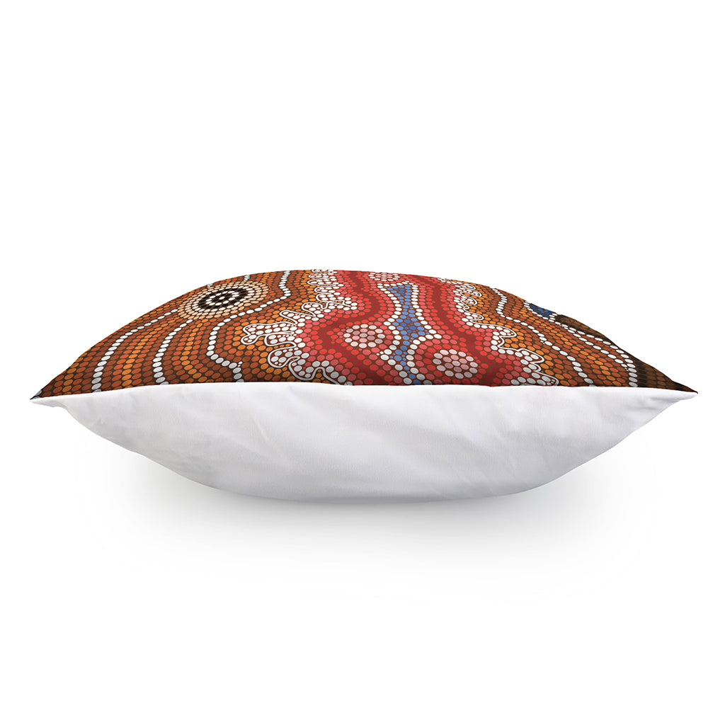 Australian Aboriginal Art Print Pillow Cover