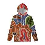 Australian Aboriginal Art Print Pullover Hoodie