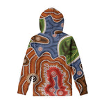 Australian Aboriginal Art Print Pullover Hoodie