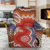 Australian Aboriginal Art Print Recliner Slipcover