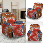 Australian Aboriginal Art Print Recliner Slipcover