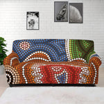 Australian Aboriginal Art Print Sofa Cover