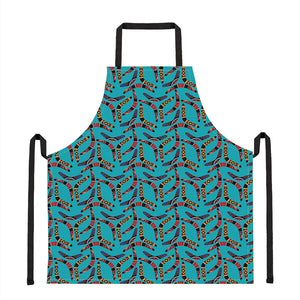 Australian Aboriginal Boomerang Print Apron