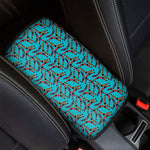 Australian Aboriginal Boomerang Print Car Center Console Cover