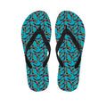 Australian Aboriginal Boomerang Print Flip Flops
