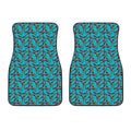 Australian Aboriginal Boomerang Print Front Car Floor Mats