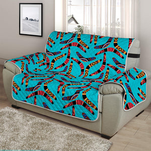 Australian Aboriginal Boomerang Print Half Sofa Protector