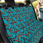 Australian Aboriginal Boomerang Print Pet Car Back Seat Cover