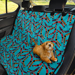 Australian Aboriginal Boomerang Print Pet Car Back Seat Cover