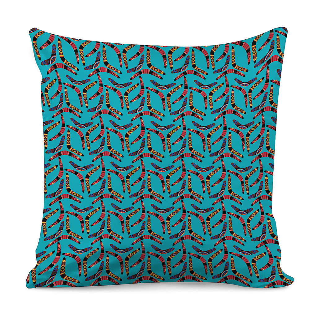 Australian Aboriginal Boomerang Print Pillow Cover