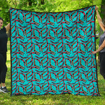 Australian Aboriginal Boomerang Print Quilt