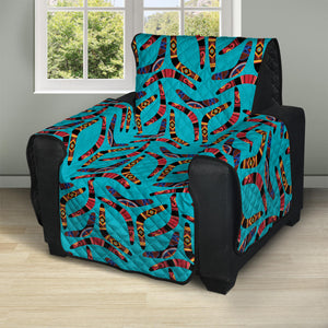 Australian Aboriginal Boomerang Print Recliner Protector