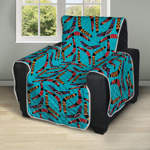 Australian Aboriginal Boomerang Print Recliner Protector