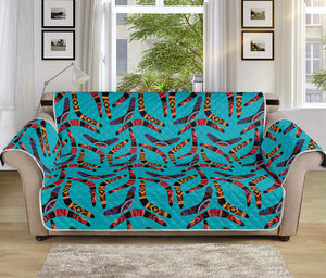 Australian Aboriginal Boomerang Print Sofa Protector