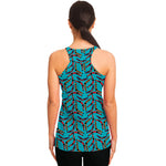 Australian Aboriginal Boomerang Print Women's Racerback Tank Top