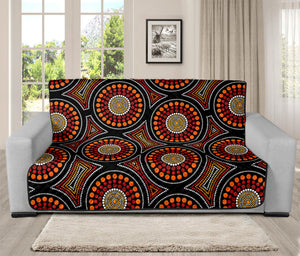 Australian Aboriginal Dot Pattern Print Futon Protector