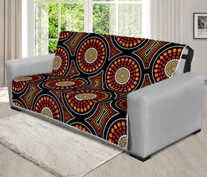 Australian Aboriginal Dot Pattern Print Futon Protector