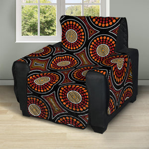 Australian Aboriginal Dot Pattern Print Recliner Protector