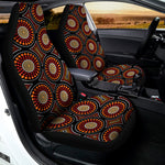 Australian Aboriginal Dot Pattern Print Universal Fit Car Seat Covers