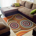 Australian Aboriginal Dot Print Floor Mat