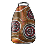 Australian Aboriginal Dot Print Car Seat Organizers