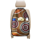 Australian Aboriginal Dot Print Car Seat Organizers