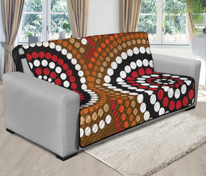 Australian Aboriginal Dot Print Futon Protector