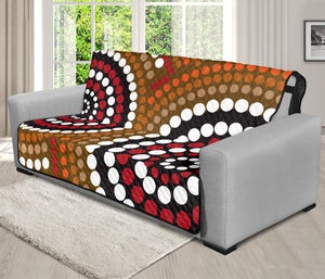 Australian Aboriginal Dot Print Futon Protector