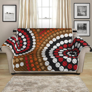 Australian Aboriginal Dot Print Loveseat Protector