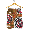 Australian Aboriginal Dot Print Men's Shorts