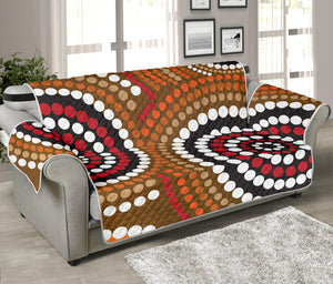 Australian Aboriginal Dot Print Sofa Protector