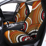 Australian Aboriginal Dot Print Universal Fit Car Seat Covers