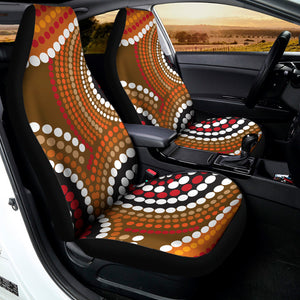 Australian Aboriginal Dot Print Universal Fit Car Seat Covers