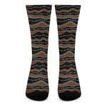 Australian Aboriginal Indigenous Print Crew Socks