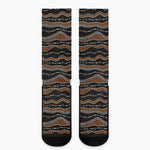 Australian Aboriginal Indigenous Print Crew Socks