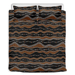 Australian Aboriginal Indigenous Print Duvet Cover Bedding Set