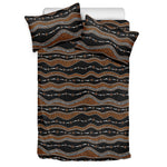 Australian Aboriginal Indigenous Print Duvet Cover Bedding Set