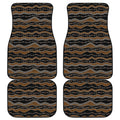 Australian Aboriginal Indigenous Print Front and Back Car Floor Mats