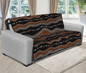 Australian Aboriginal Indigenous Print Futon Protector