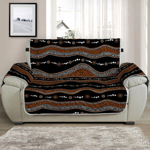 Australian Aboriginal Indigenous Print Half Sofa Protector