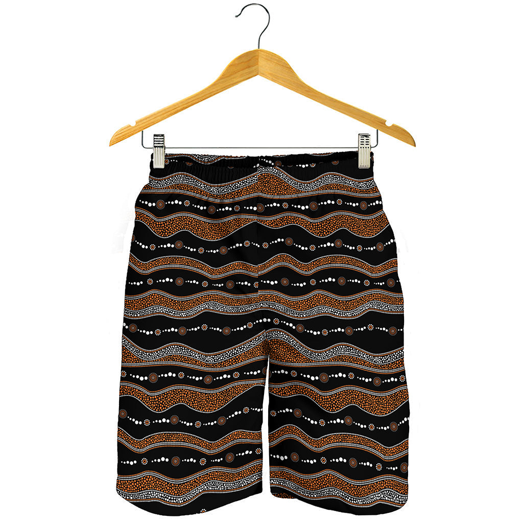 Australian Aboriginal Indigenous Print Men's Shorts