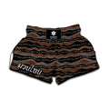 Australian Aboriginal Indigenous Print Muay Thai Boxing Shorts