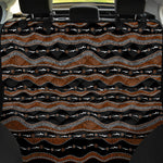 Australian Aboriginal Indigenous Print Pet Car Back Seat Cover