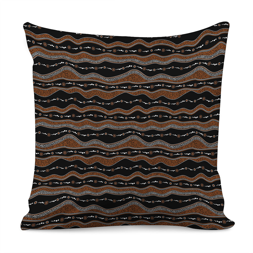 Australian Aboriginal Indigenous Print Pillow Cover