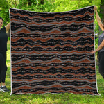 Australian Aboriginal Indigenous Print Quilt