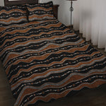 Australian Aboriginal Indigenous Print Quilt Bed Set