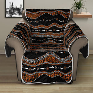 Australian Aboriginal Indigenous Print Recliner Protector