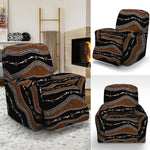 Australian Aboriginal Indigenous Print Recliner Slipcover